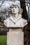 Bust of the Polish Astronomer Nicolaus Copernicus in the Jordan Park in Krakow