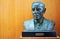 Bust sculpture of American President Woodrow Wilson