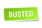 busted sticker