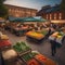 A bustling farmers market filled with organic and locally grown produce3