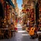 Bustling Souk in Tunis