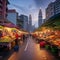 Bustling Streets of Kuala Lumpur: A Cultural Melting Pot