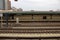 Bustling train station with a set of railroad tracks in New York, United States