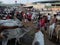 Busy Asian cattle trade market in Padre Garcia Livestock Market in Batangas, Philippines, Asia