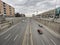 Busy Avenue in Montreal during Pandemic