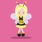busy bees blonde girl 02