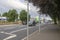 The busy Lower Newtownards Road in Belfast on a mild summer evening