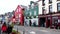 Busy main street in Irish seaside resort Dingle