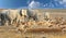 A busy waterhole in Etosha with Oryx and Impala - Namibia