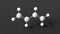 butadiene molecular structure, 1.3-butadiene, ball and stick 3d model, structural chemical formula with colored atoms