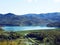 Butoniga reservoir lake in the beautiful natural environment of the Istrian peninsula - Croatia / Akumulacijsko jezero Butoniga