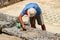 Butrint, Albania - Archaeologist Working with the Greek and Roman Ruins in Butrint UNESCO World Heritage