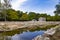 Butrint or Bouthroton - National Park in Albania in Ksamil, a UNESCO world heritage archaeological site. Famous greek and later