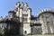 Butroi, Spain - 14 April, 2022: Butron Castle in the Basque Country, Spain