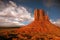 Butte in Monument Valley, Navajo Nation, Arizona