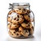 Butter Chip Cookie Jar  on white background