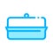 Butter dish icon vector outline illustration