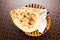 Butter Naan or garlic naan served in a basket  on table background top view of bangladesh food