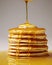 Butter pancakes plate delicious stack meal homemade food morning background breakfast syrup sweet