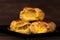 Butter Puff Pastry with Eggs Cheese Yogurt Top