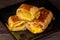 Butter Puff Pastry with Eggs Cheese Yogurt Top