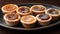 Butter Tarts: Sweet Pastry with Buttery Syrup Filling and Raisins or Nuts