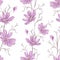 Buttercup seamless pattern.