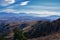 Butterfield Peak views of Oquirrh range toward Provo, Tooele, Utah Lake and Salt Lake County by Rio Tinto Bingham Copper Mine, in