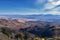 Butterfield Peak views of Oquirrh range toward Provo, Tooele, Utah Lake and Salt Lake County by Rio Tinto Bingham Copper Mine, in