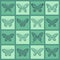 Butterflies icon set