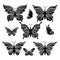 Butterflies Pictograms