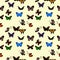 Butterflies Seamless Pattern