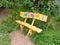 Butterfly bench