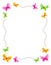 Butterfly border / frame