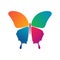 Butterfly conceptual icon