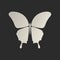 Butterfly conceptual icon