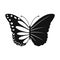 Butterfly ecology simple icon