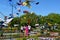 Butterfly Garden at The Flower Fields in Spring in Carlsbad, California