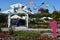 Butterfly Garden at The Flower Fields in Spring in Carlsbad, California