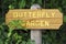 Butterfly Garden Sign