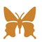 Butterfly Isolated Vector icon that can be easily modified or edited