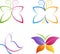 Butterfly logos