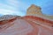 Butterfly, a rock formation at White Pocket, Coyote Buttes South CBS, Paria Canyon Vermillion Cliffs Wilderness, Arizona