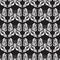 Butterfly Seamless Pattern - Black and White - Background - Optical Illusion