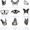 Butterfly Silhouettes