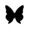 Butterfly silhoutte clipart