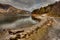 Buttermere lake and path