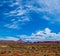 Buttes and Clouds in Frye Canyon