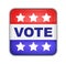 Button for American presidential elections