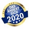 Button with Banner that changes in 2020 (in german